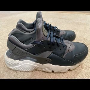 Womens Nike Air Huarache Run Premium TXT Cool Grey